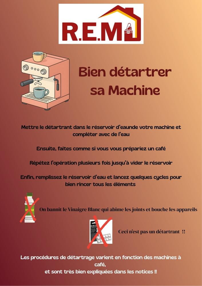 Bien détartrer sa Machine